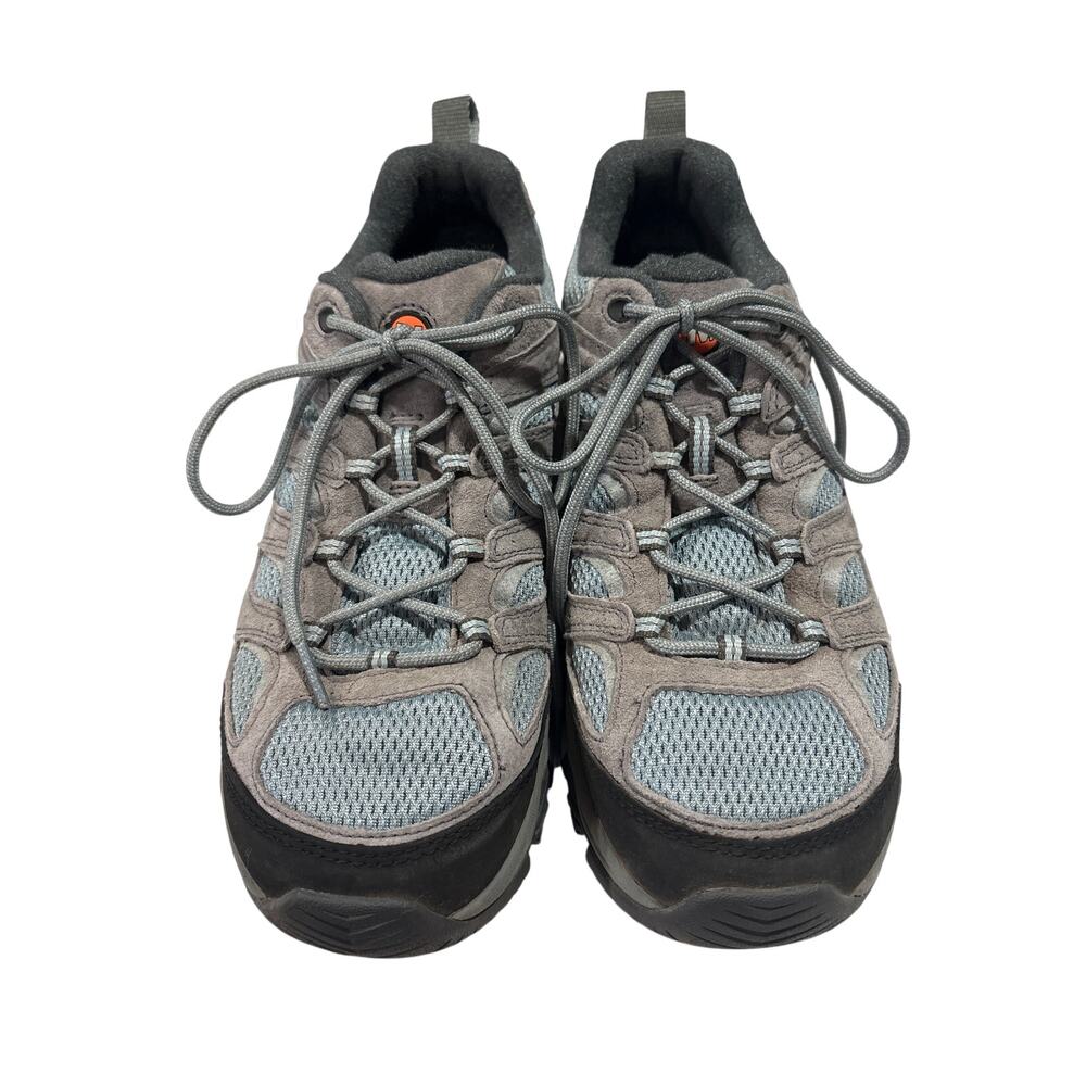 Merrell Women's Moab 3 Hiking Shoes Blue Gray Sz 11 Suede Vibram TC5+ Outsole